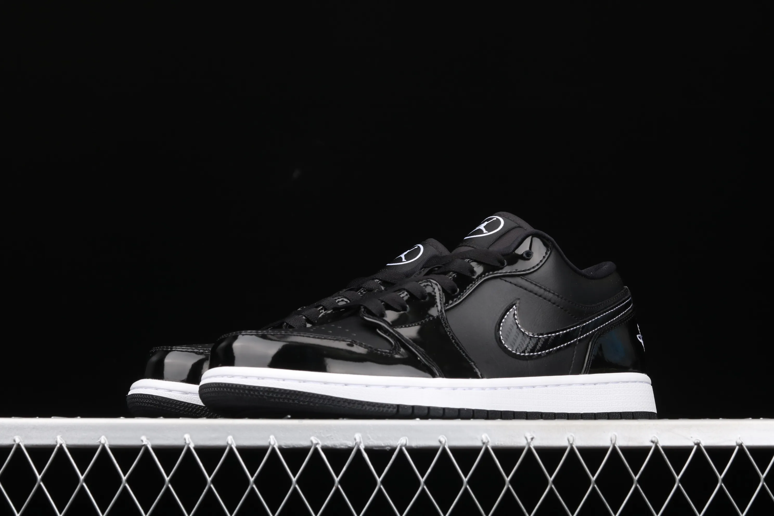 All categories Air Jordan Jordan series basketball shoes Air Jordan 1 Low G version pure original Air Jordan 1 Low ASW AJ1 Joe 1 low-top all-star patent leather black low-top basketball shoes DD1650-001